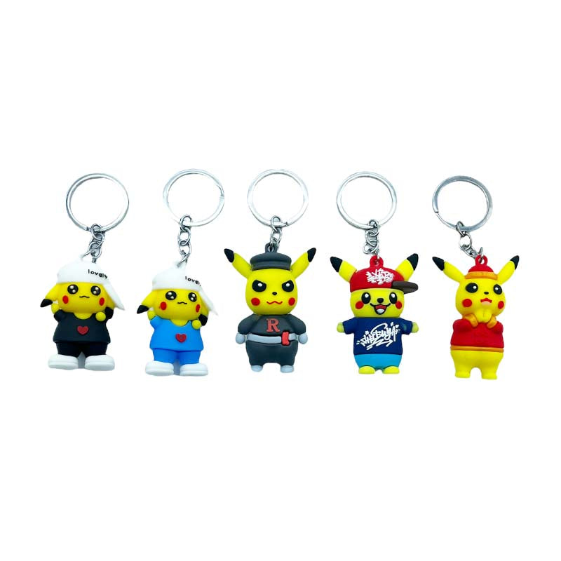 Silicone Keychain - Pikachu 3