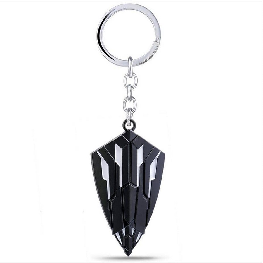 Wakandan Shield Keychain
