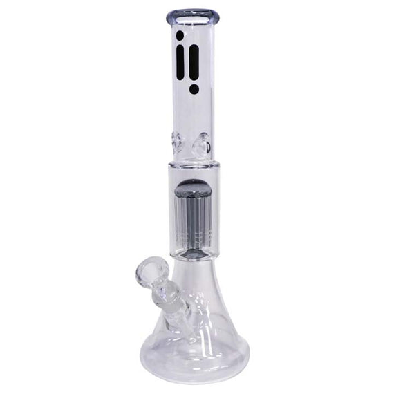 14" Water Pipe with Tree perc and Ice Catcher