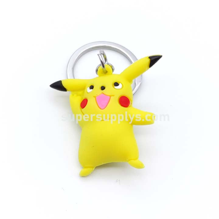 Silicone Keychain - Pikachu Small