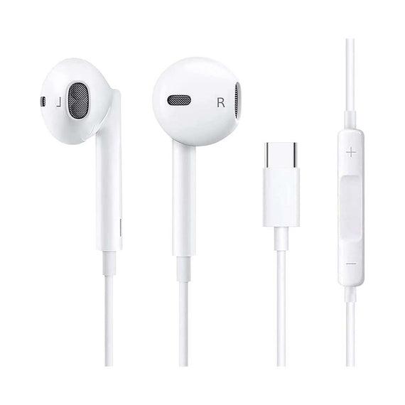 Type-C Earphone for  Samsung and Iphone 15 & 16,