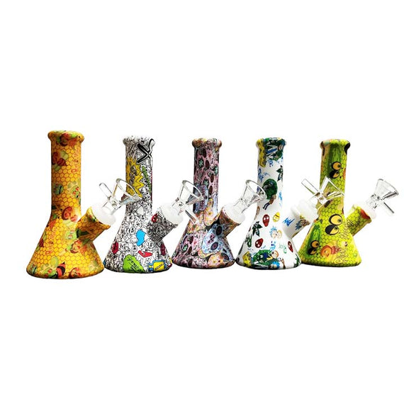5" Silicone Beaker Pic - SP1038P