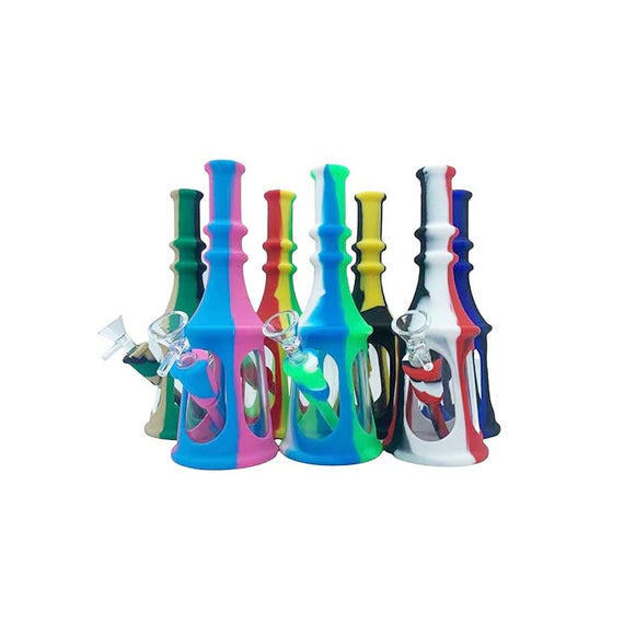 8" POGODA SILICONE WATER PIPE - SP1025