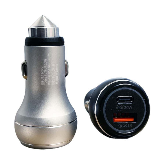 Car Charger H08 USB A+C