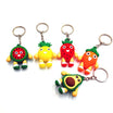 Silicone Keychain - Fruit