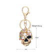Metal Skull Keychain