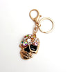 Metal Skull Keychain