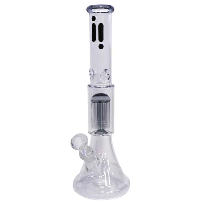 14" Water Pipe with Tree perc and Ice Catcher